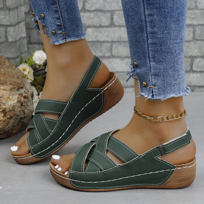 Klassische Orthopädische Sandalen mit zeitlosem Stil