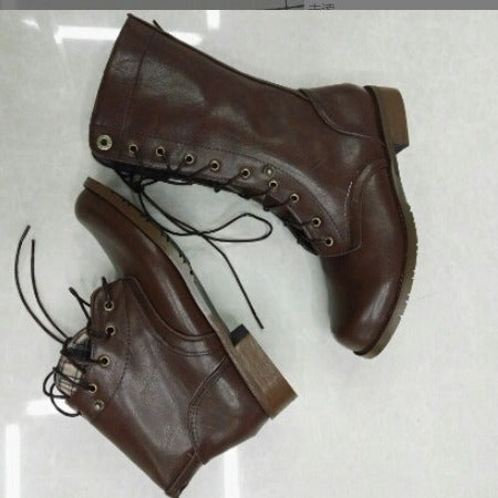 Vintage-inspirierte orthopädische Stiefel
