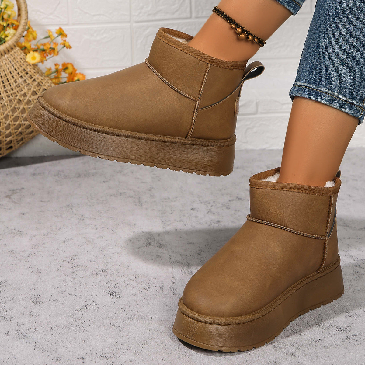 Anmutige Orthopädische Stiefel für modernen Look