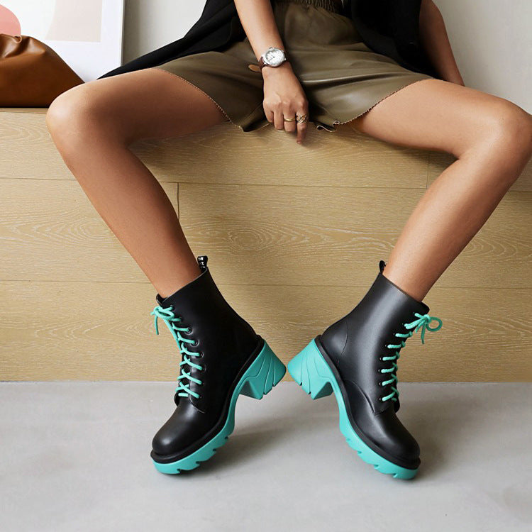 Klassische Orthopädische Stiefel mit zeitlosem Stil