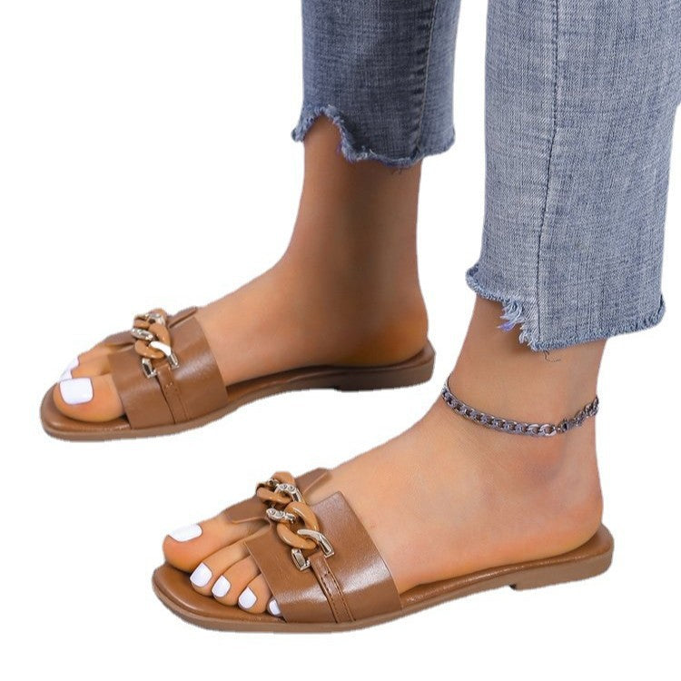 Klassische Orthopädische Sandalen mit zeitlosem Stil