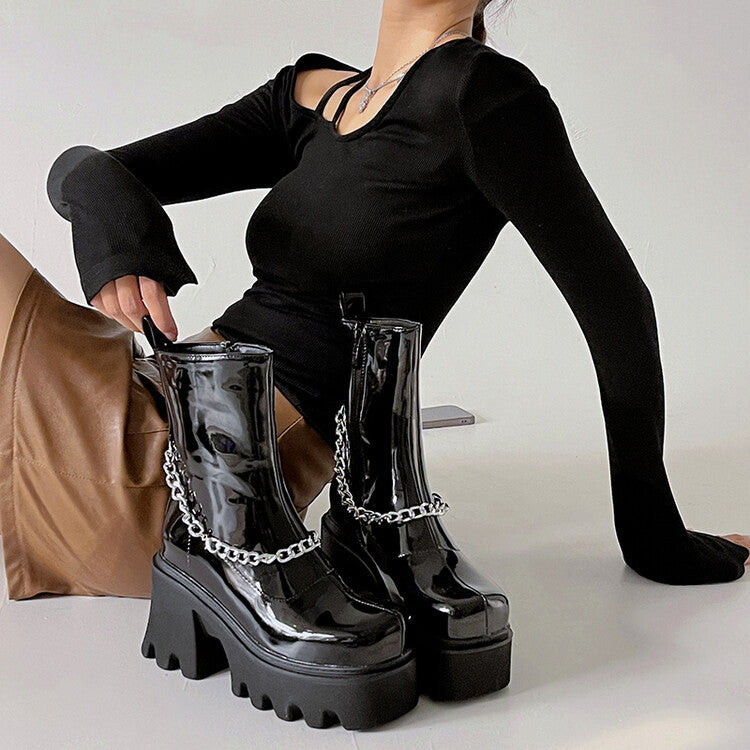 Schicke Orthopädische Stiefel mit einzigartigem Design