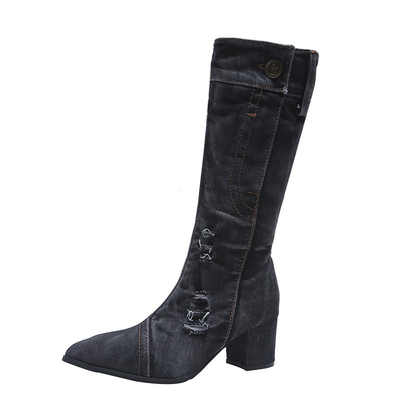 Schicke Orthopädische Stiefel mit einzigartigem Design