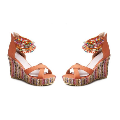 Klassische Orthopädische Sandalen mit zeitlosem Stil