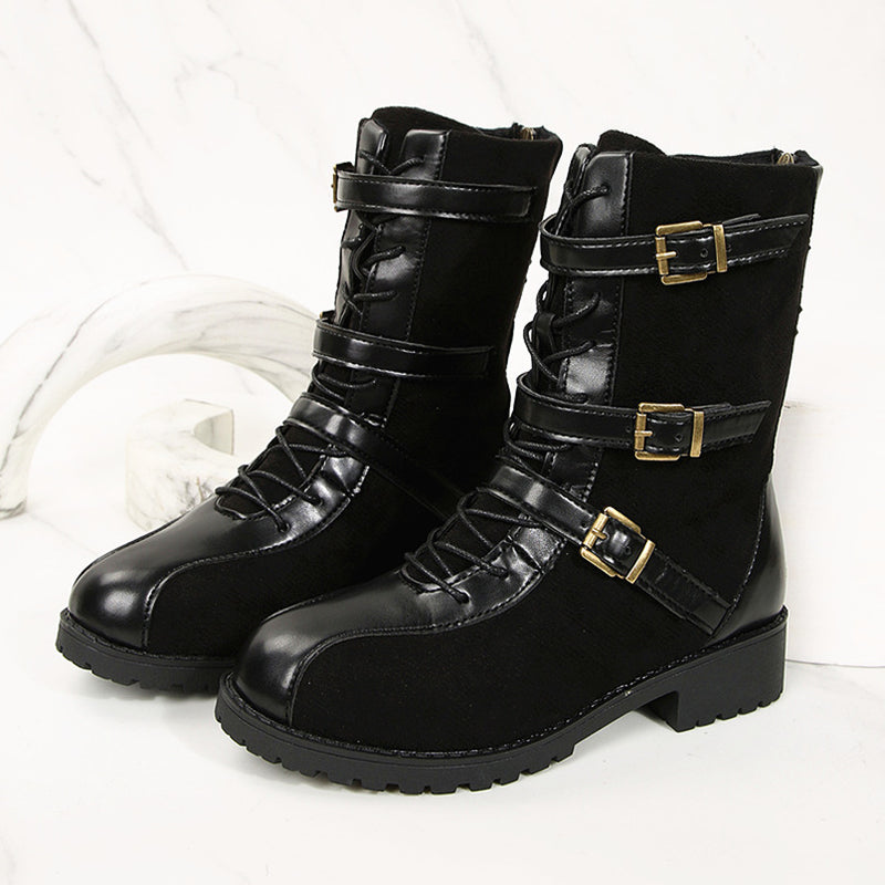 Vintage inspirierte Orthopädische Stiefel
