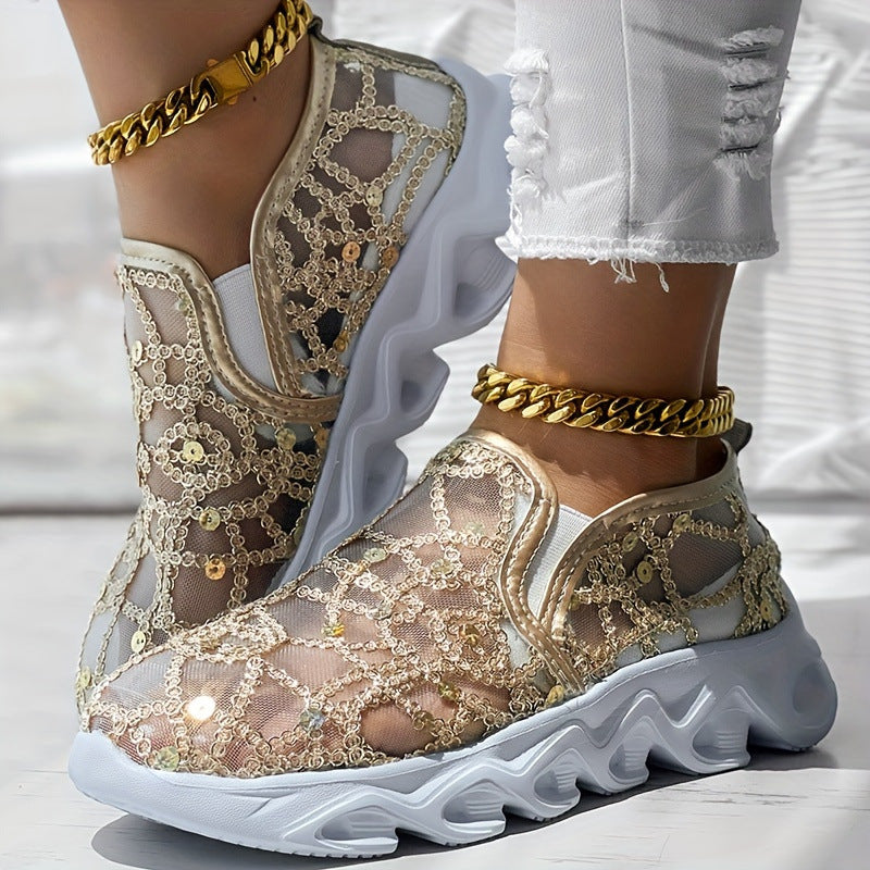 Vintage inspirierte Orthopädische Sneakers