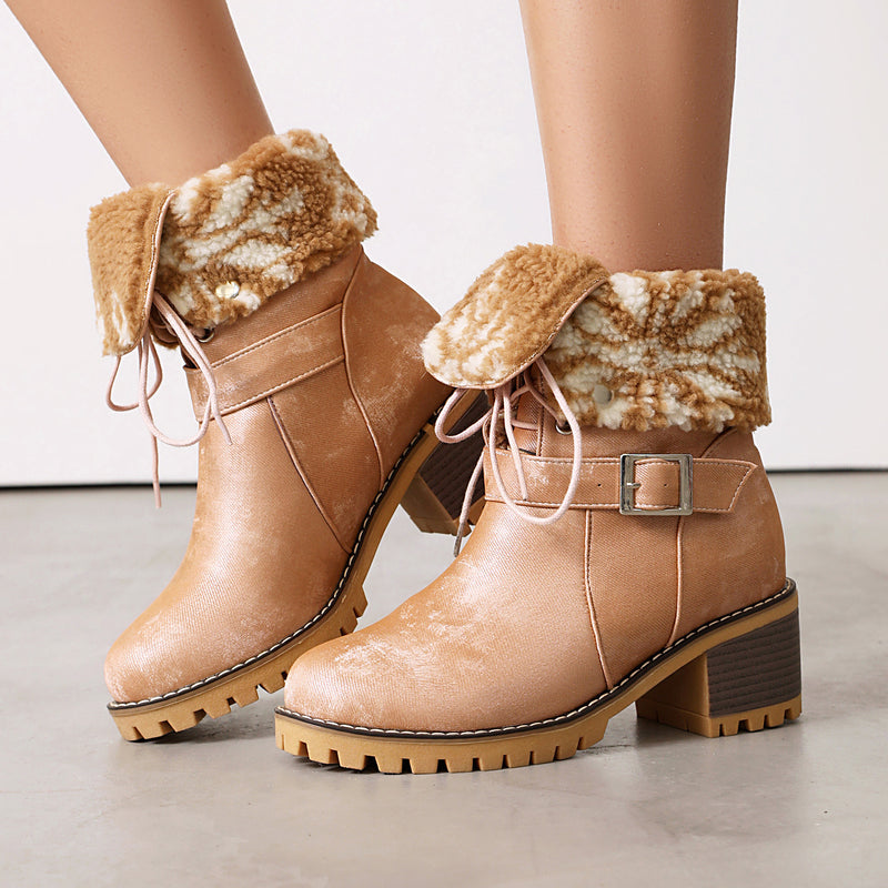 Anmutige Orthopädische Stiefel für modernen Look