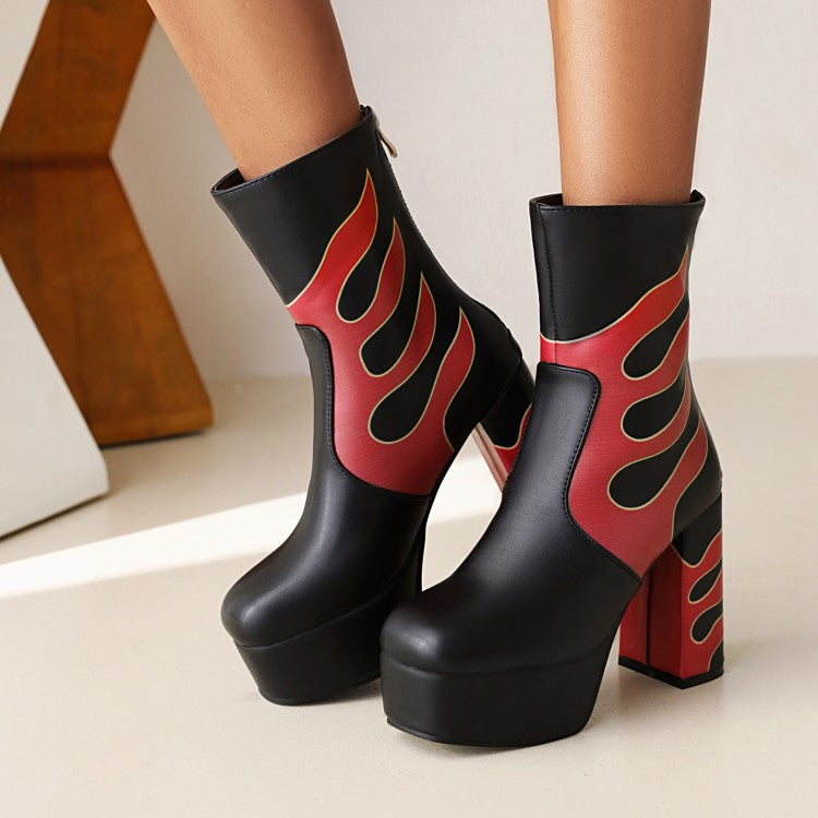 Schicke Orthopädische Stiefel mit einzigartigem Design