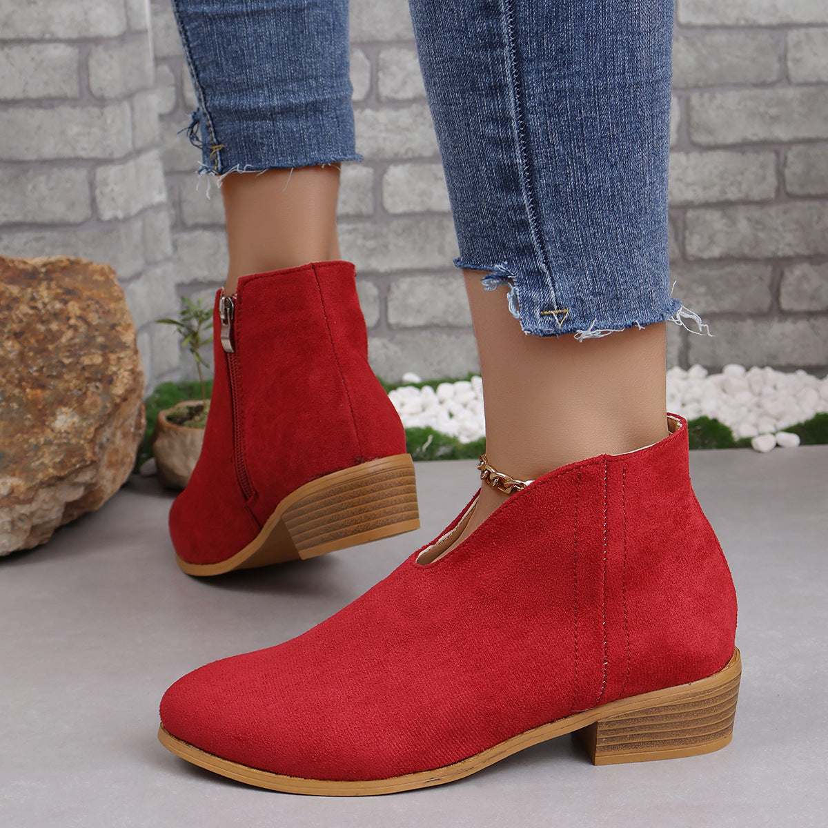 Vintage inspirierte Orthopädische Stiefel
