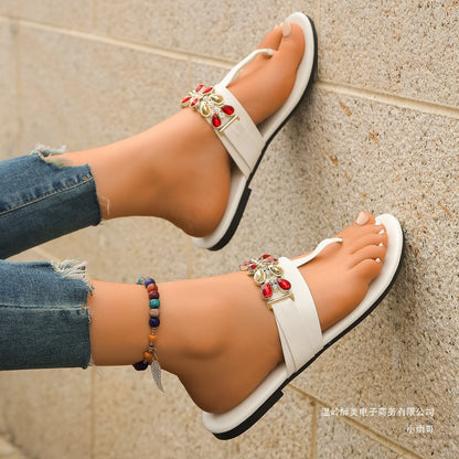 Vintage inspirierte Orthopädische Sandalen