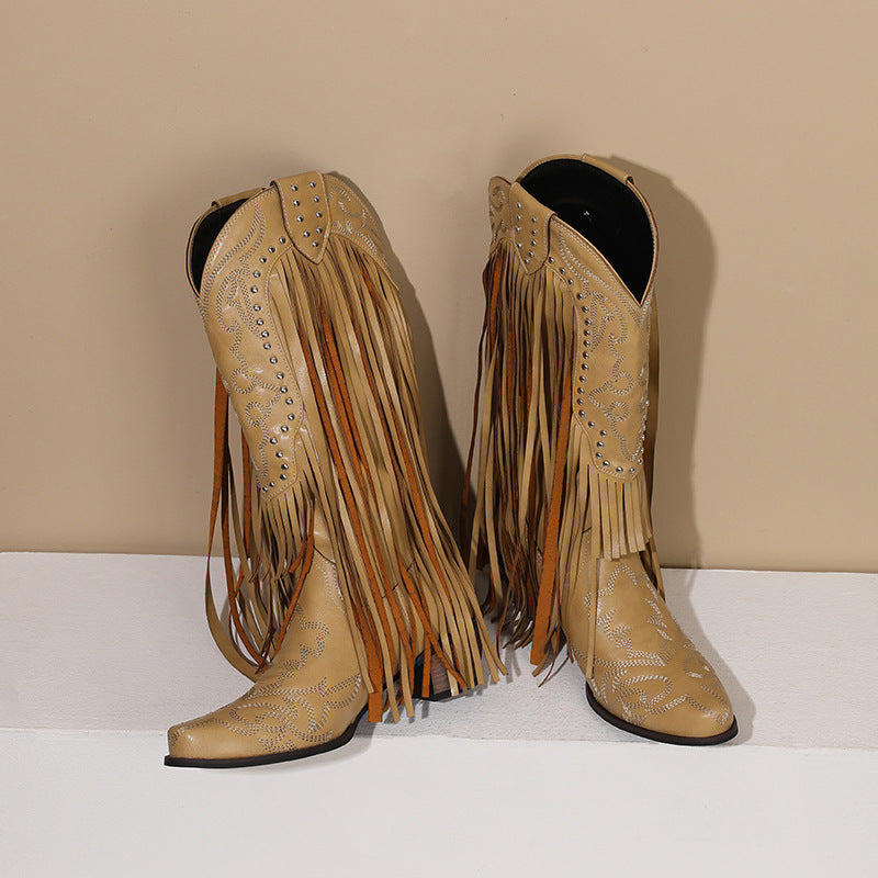 Vintage inspirierte Orthopädische Stiefel
