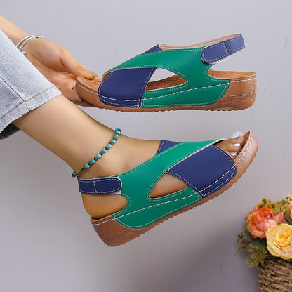 Vintage inspirierte Orthopädische Sandalen