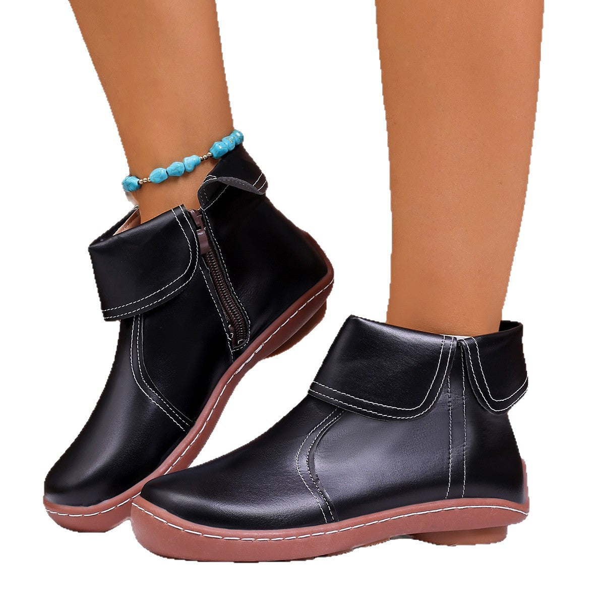 Klassische Orthopädische Stiefel mit zeitlosem Stil