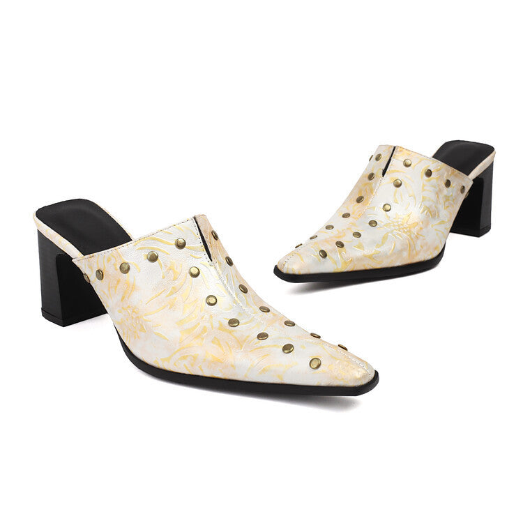 Vintage inspirierte Orthopädische Sandalen