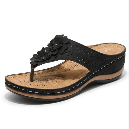 Vintage inspirierte Orthopädische Sandalen