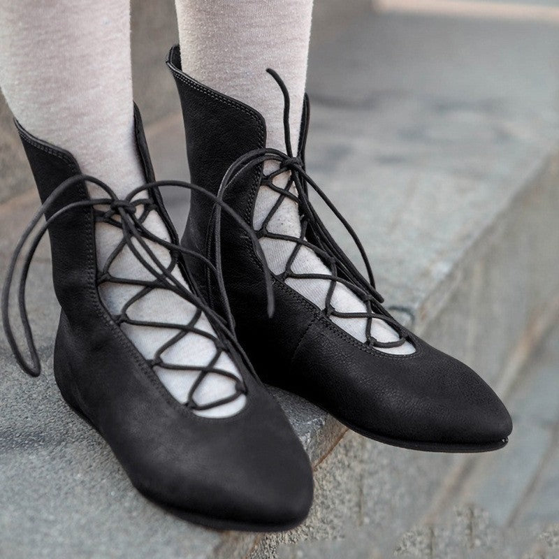 Klassische Orthopädische Stiefel mit zeitlosem Stil