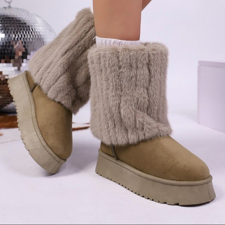 Vintage inspirierte Orthopädische Stiefel