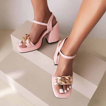 Vintage inspirierte Orthopädische Sandalen