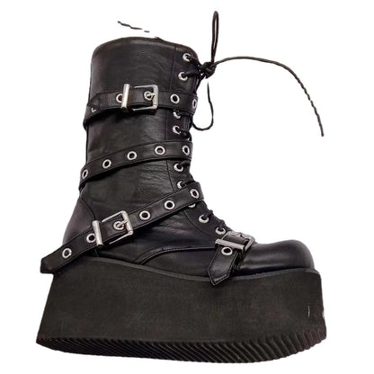 Vintage inspirierte Orthopädische Stiefel