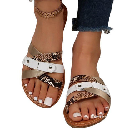 Klassische Orthopädische Sandalen mit zeitlosem Stil