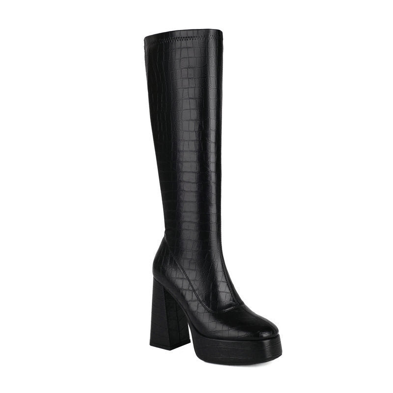 Vintage inspirierte Orthopädische Stiefel