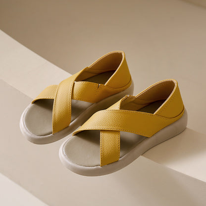 Klassische Orthopädische Sandalen mit zeitlosem Stil