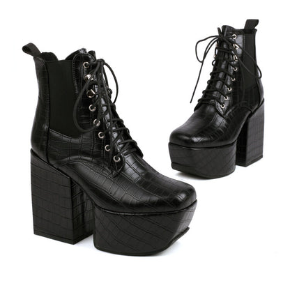 Klassische Orthopädische Stiefel mit zeitlosem Stil
