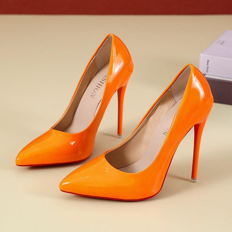 Klassische Orthopädische Absatzschuhe mit zeitlosem Stil