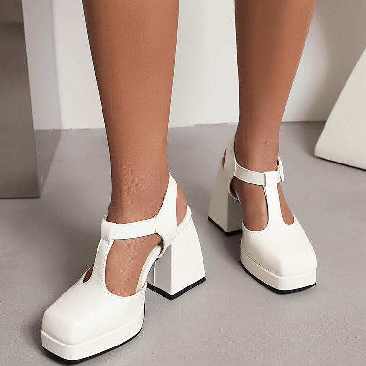 Vintage inspirierte Orthopädische Sandalen