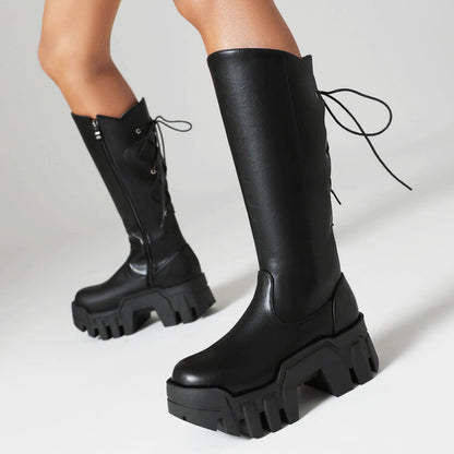 Vintage inspirierte Orthopädische Stiefel