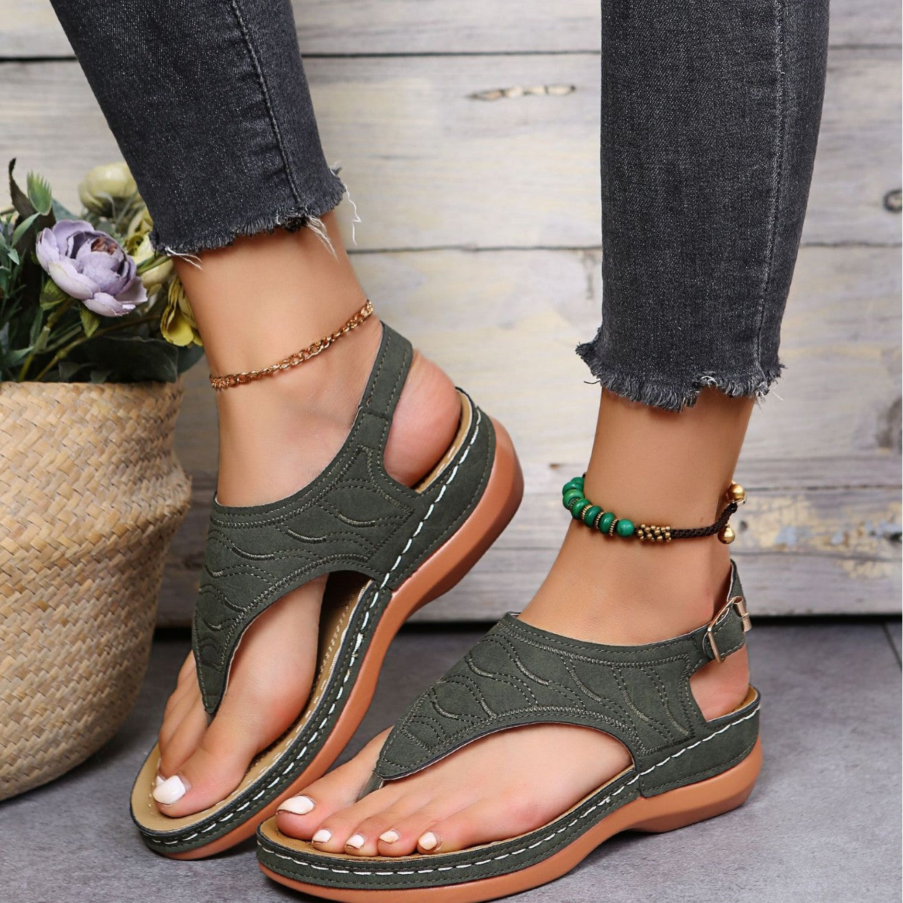 Elegante Orthopädische Sandalen für jeden Schritt
