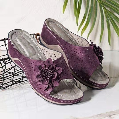 Klassische Orthopädische Sandalen mit zeitlosem Stil