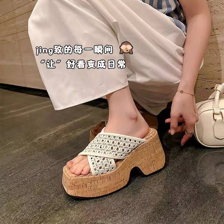 Vintage inspirierte Orthopädische Sandalen