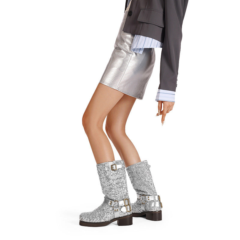 Schicke Orthopädische Stiefel mit einzigartigem Design