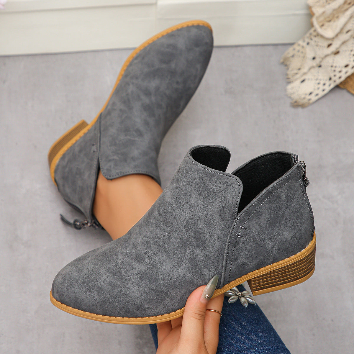 Elegante Orthopädische Stiefel für jeden Schritt