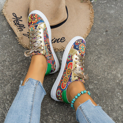 Vintage inspirierte Orthopädische Sneakers