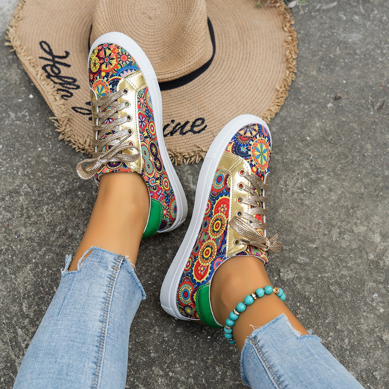 Vintage inspirierte Orthopädische Sneakers