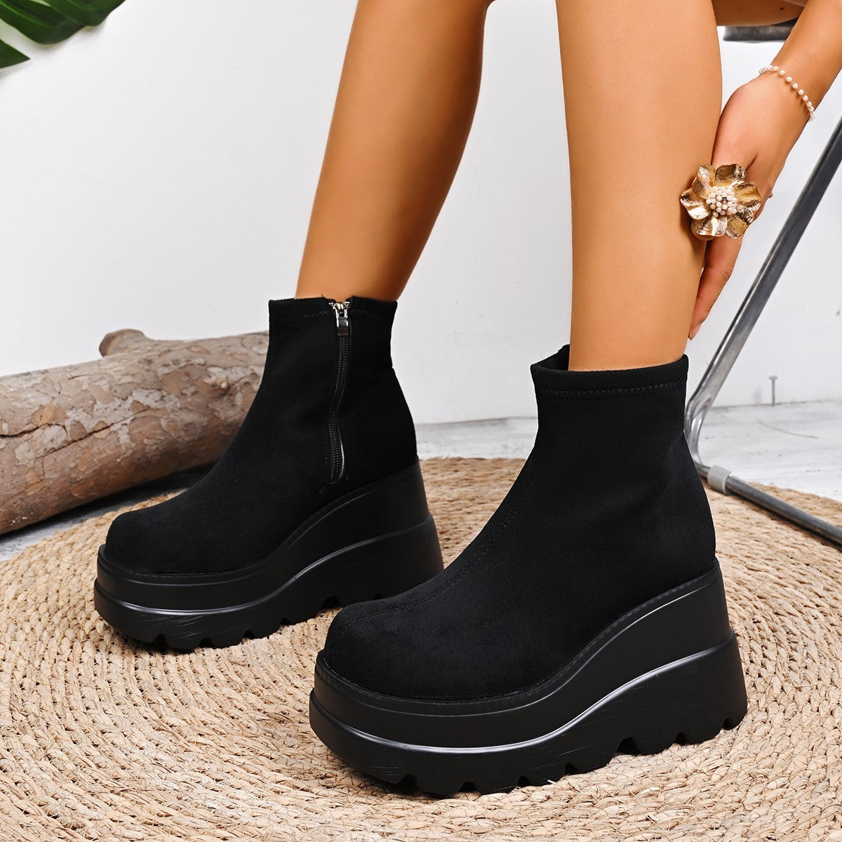 Elegante Orthopädische Stiefel für jeden Schritt
