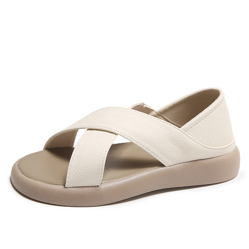 Klassische Orthopädische Sandalen mit zeitlosem Stil