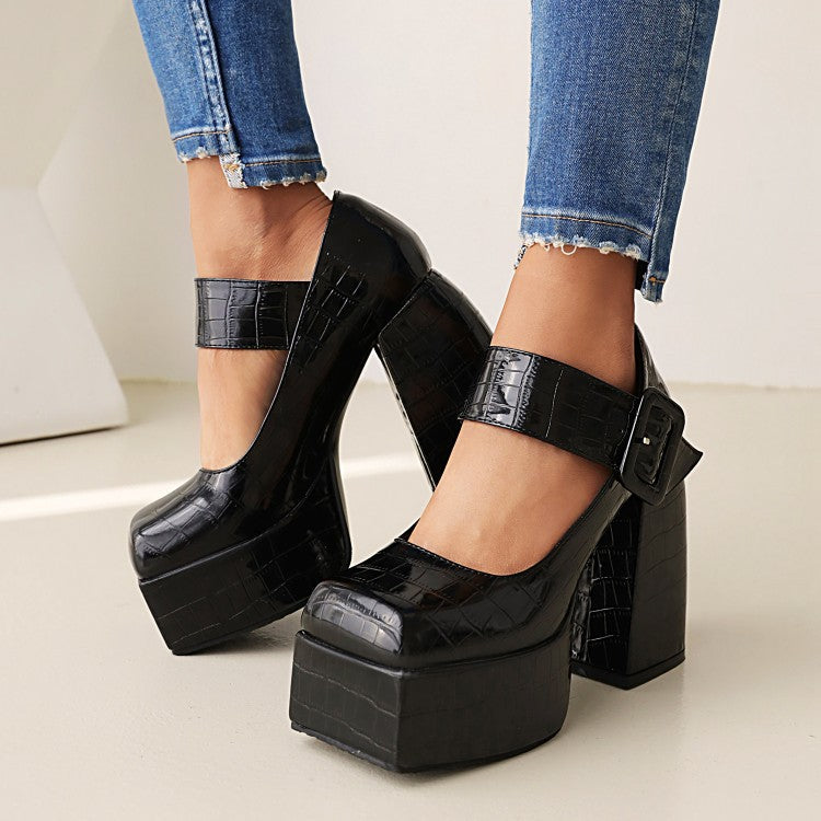 Vintage inspirierte Orthopädische Absatzschuhe