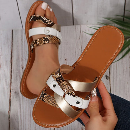 Klassische Orthopädische Sandalen mit zeitlosem Stil