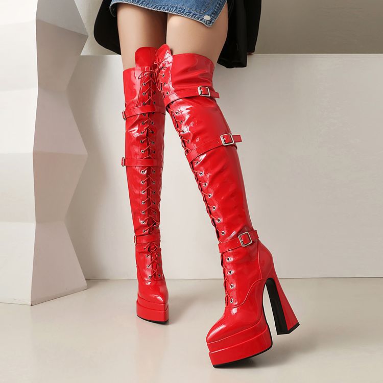 Vintage inspirierte Orthopädische Stiefel