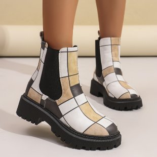 Klassische Orthopädische Stiefel mit zeitlosem Stil