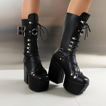 Anmutige Orthopädische Stiefel für modernen Look