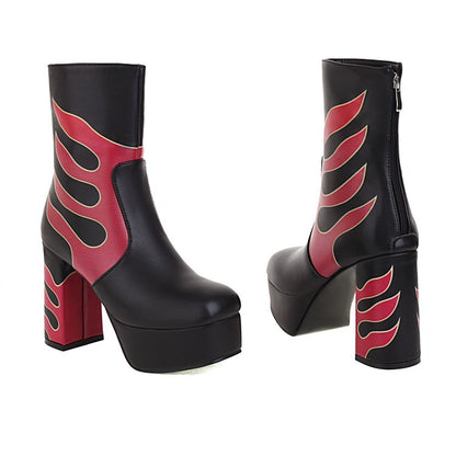 Schicke Orthopädische Stiefel mit einzigartigem Design