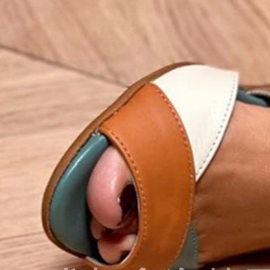Klassische Orthopädische Sandalen mit zeitlosem Stil