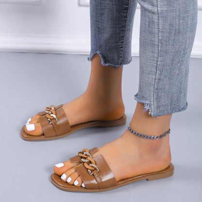 Klassische Orthopädische Sandalen mit zeitlosem Stil