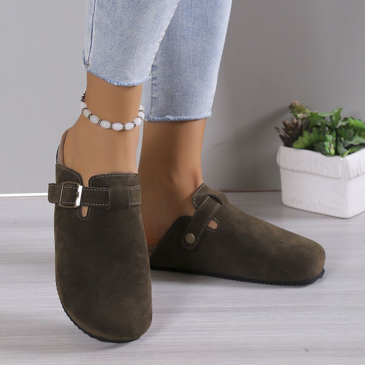 Klassische Orthopädische Sandalen mit zeitlosem Stil