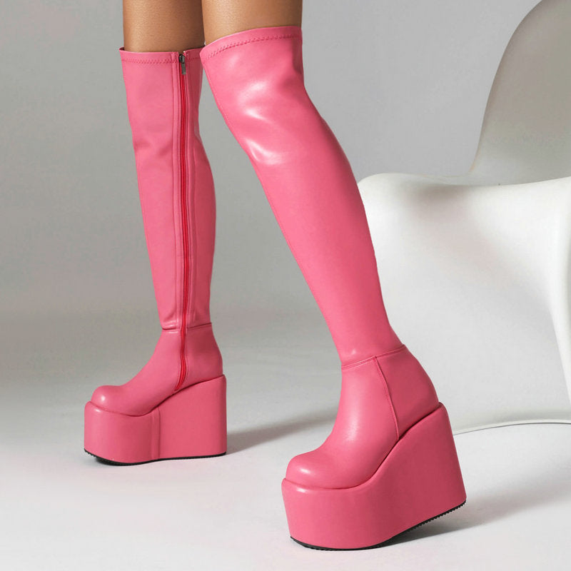 Anmutige Orthopädische Stiefel für modernen Look