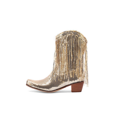 Vintage inspirierte Orthopädische Stiefel